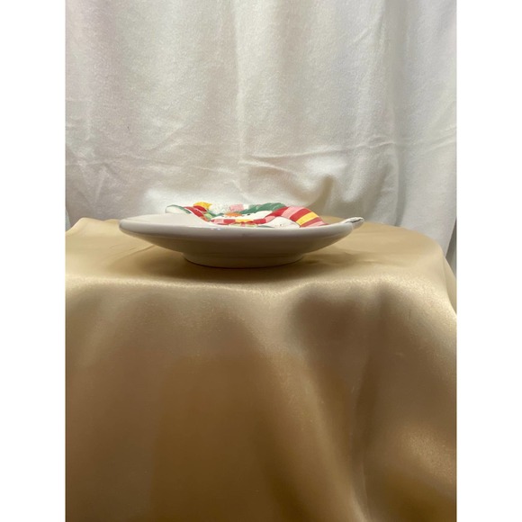 Fitz and Floyd Christmas/Holiday Elongated Tray. "Snowflake and Jake". 2009. - Picture 8 of 12